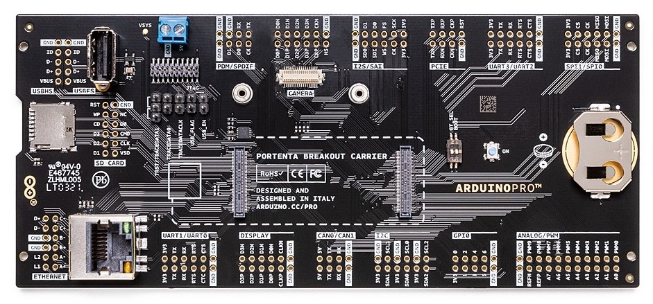 Picture of Portenta Breakout board
