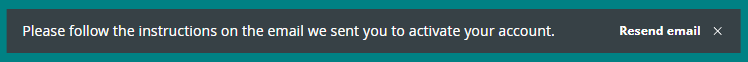 Resend mail dialog
