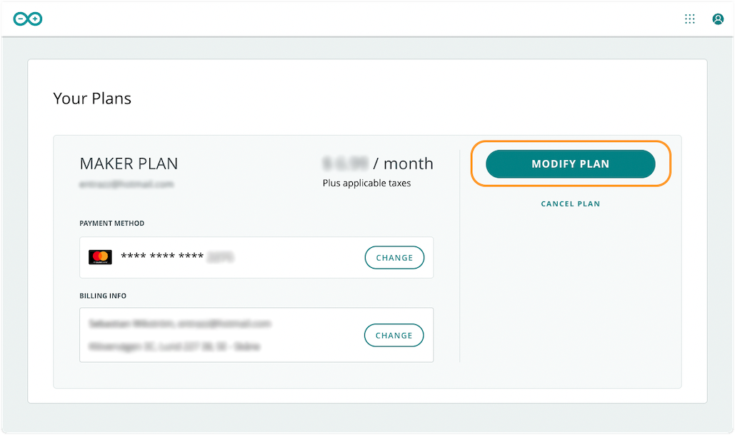 Maker plan details
