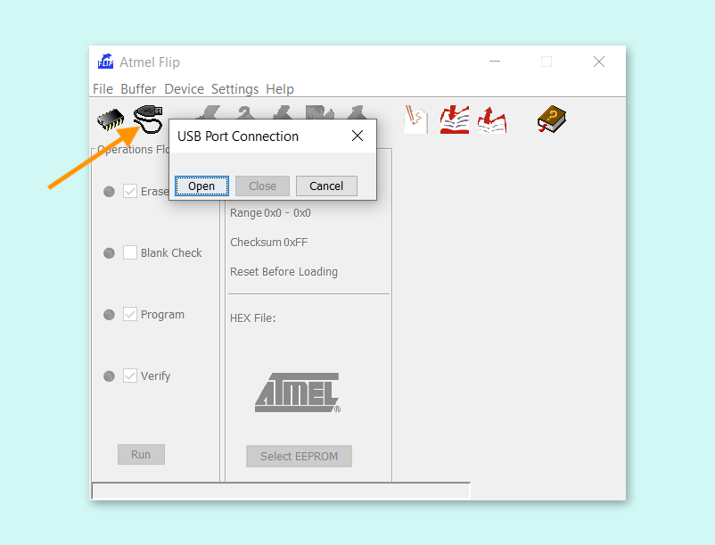 Flip USB Selection