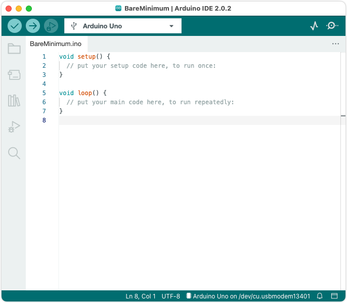 Upload A Sketch In Arduino IDE – Arduino Help Center