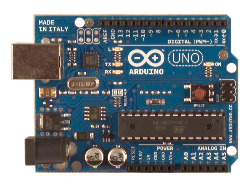 Arduino UNO Mini Limited Edition board with ATmega328P microcontroller