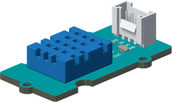 A render of the DHT11 sensor.