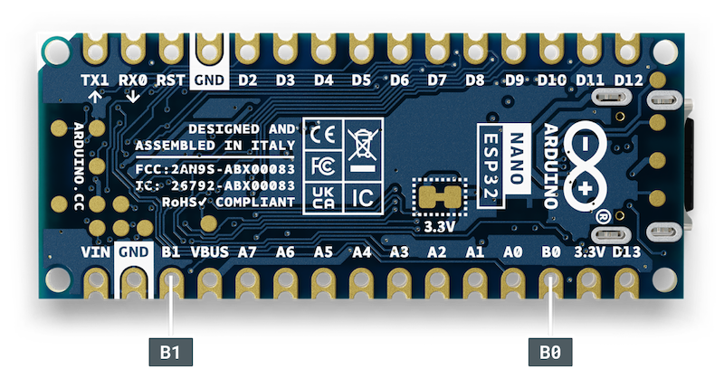 Arduino® Nano ESP32